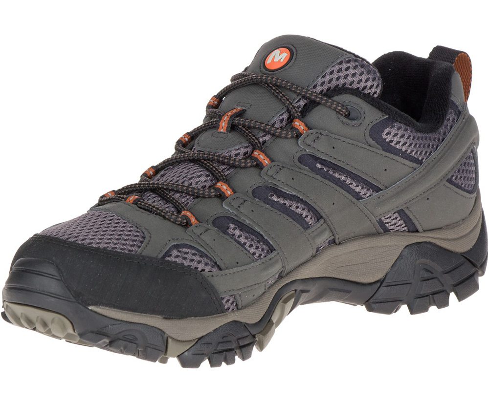 Merrell Hiking Shoes Grey - Moab 2 GORE-TEX® - Mens 27CXRBJGO